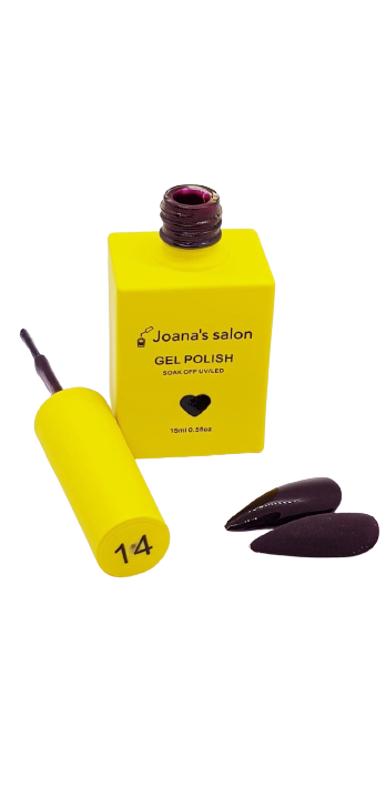 Red Gel Nail Polish | Glossy Nail Polish | Joana&