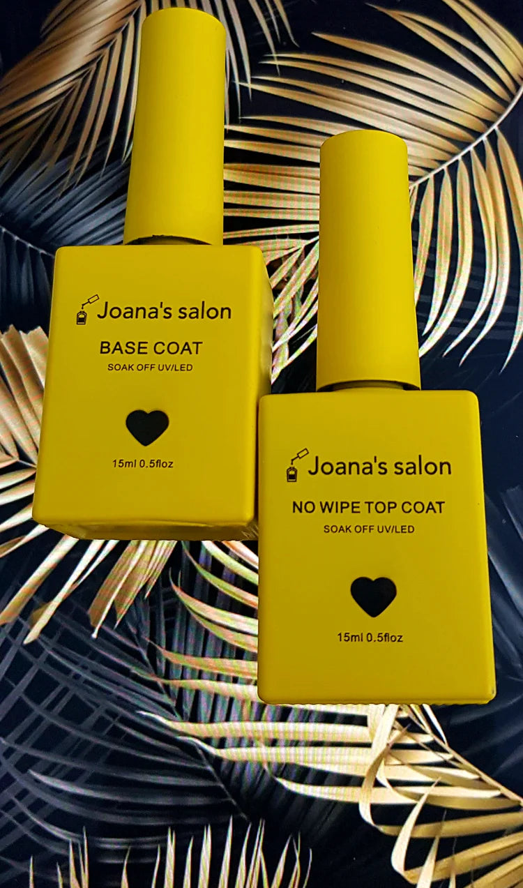 Gel Top and Base Coat | Nail Polish Base Coat | Joana's Salon